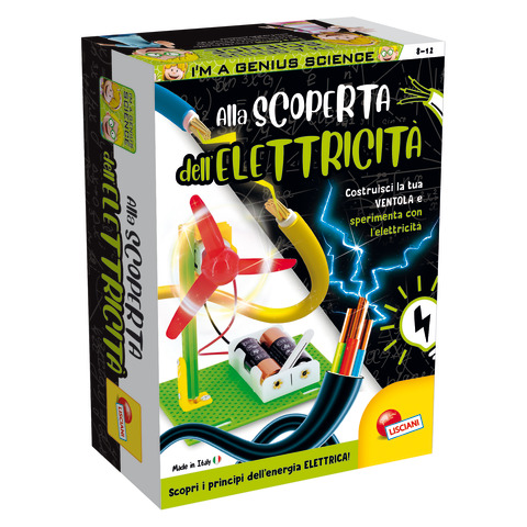 Gioco in scatola Lisciani I'm a Genius Alla Scoperta dell'Elettricità - 100163