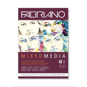 Blocco belle arti Fabiano mixed media 40 fogli A4 - 250 g - 19100381