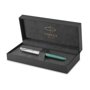 Penna stilografica Parker Sonnet Parker punta F inchiostro nero Green CT 2169362