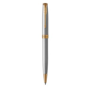 Penna a sfera Parker Sonnet punta M inchiostro nero Stainless Steel GT - 1931507