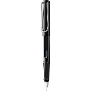 Penna Lamy Safari punta fine inchiostro blu Blackstilo - fusto nero 1219678
