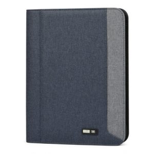 Portablocco City Time Dual A4 in tessuto tecnico - 26x34 cm - grigio - 61502