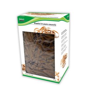 Scatola elastici a fettuccia in caucciù Lebez Ø 100 mm - 1 Kg - 75511