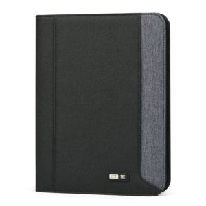 Portablocco City Time Dual A5 in tessuto tecnico - 20x25,5 cm - nero - 61504