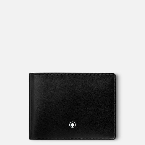 Portafoglio Montblanc Meisterstück - 6 scomparti - colore nero - MB198308