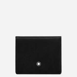 Portamonete Montblanc Meisterstück - 8,5x7 cm - nero - MB198332