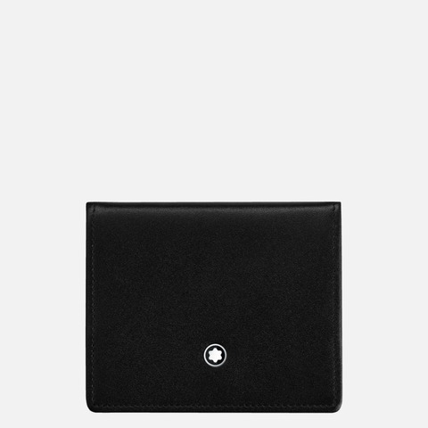 Portamonete Montblanc Meisterstück - 8,5x7 cm - nero - MB198332
