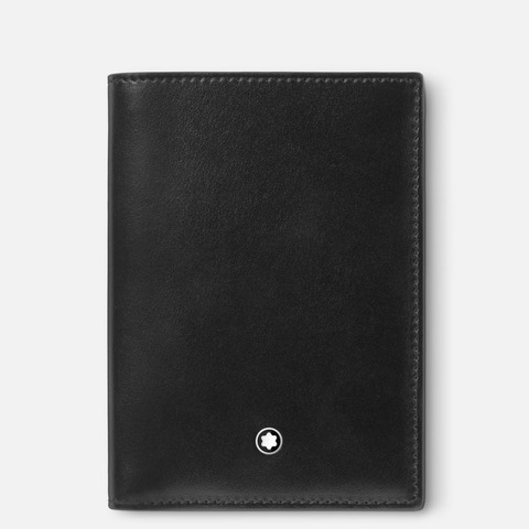 Portafoglio Montblanc Meisterstück - 4 scomparti - colore nero - MB198317
