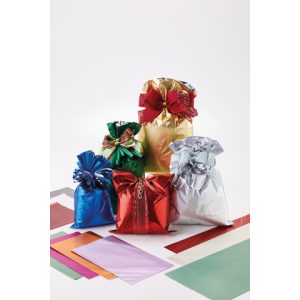 Buste regalo soft satinato Italpak colori assortiti - conf. 100 pz formato 25x40 cm - X204063254017