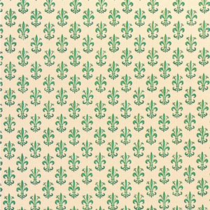 Rotolo carta lavabile per cassetti Sadoch - 50 cm x 5 m fantasia giglio verde - X33X5-771