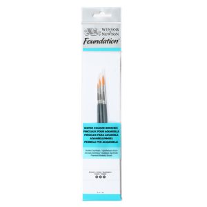 Set 3 pennelli Winsor&Newton tondi n° 2/4/6 - 5295010