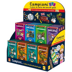 Espositore 36 giochi in scatola Lisciani I'm a Genius assortiti 92888