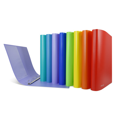 Raccoglitore ad anelli Sei Rota Like! A4 colori assortiti - 4 anelli Ø 17 mm - 36951890