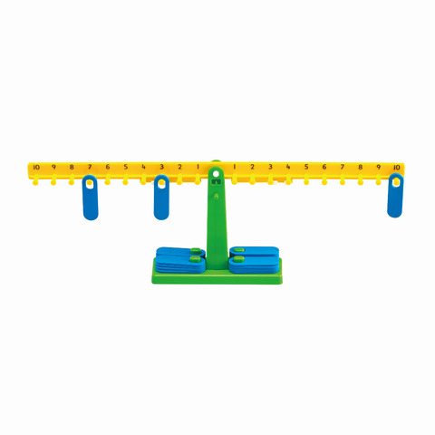 Set 10 bilance dei numeri Commotion formato Mini + 20 piccoli pesi uguali 53989