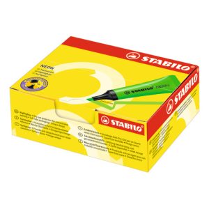 Evidenziatore Stabilo Neon - conf. 10 pz - colori assortiti 72/10-1