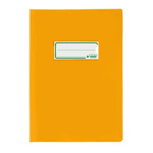 Copriquaderno A5 Colibrì con portanome e salva angoli - laccato - PE180 - conf. 24 pz - giallo - 400184673