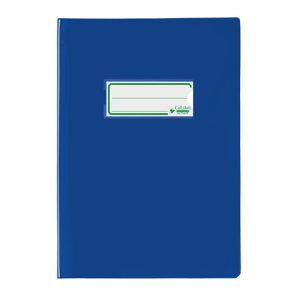 Copriquaderno A5 Colibrì con portanome e salva angoli - laccato - PE180 - conf. 24 pz - blu - 400184672