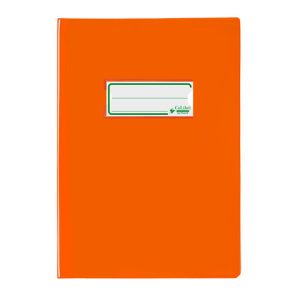 Copriquaderno A5 Colibrì con portanome e salva angoli - laccato - PE180 - conf. 24 pz - arancio - 400184676