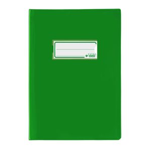 Copriquaderno A5 Colibrì con portanome e salva angoli - laccato - PE180 - conf. 24 pz - verde chiaro - 400184677