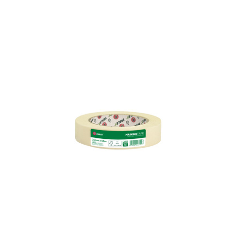 Nastro carta per mascheratura Fralex - 25 mm x 50 m - colore avorio - 60SF040050WP1592P