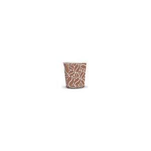 Bicchieri in carta e PE Dopla Green serigrafati ''MOKA'' - 100 ml / 3 oz bianco - conf. 50 pz - 42195