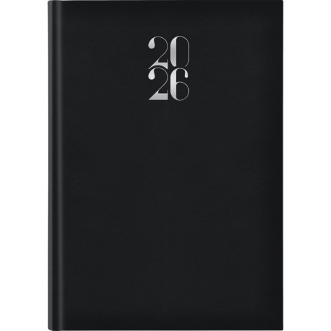 Agenda 2026 giornaliera gommato s/d sep. 17x24 cm nero 26-647B00406C