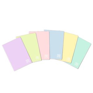 Quaderno Maxi One Color Pastello A4 - 80 g/m2 - 20+1 ff - 5 mm 6579