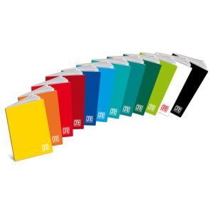 Quaderno One Color A5 - 100 g/m2 - 18+1 ff - 0C 1844