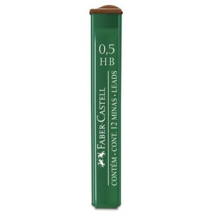Astuccio 12 mine HB Faber-Castell 0,5 mm 521500