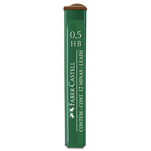 Astuccio 12 mine HB Faber-Castell 0,5 mm 521500