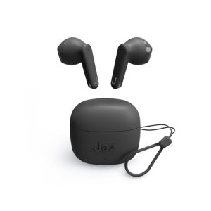 Auricolare TWS JAZ - controlli touch - case da 200 mAh - nero - TEJZEARTWSAMBEBTK