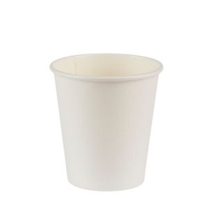 Bicchiere caffè in cartoncino bianco Le Nappage 120 cc - senza plastica conf. 50 pz - 61171RC