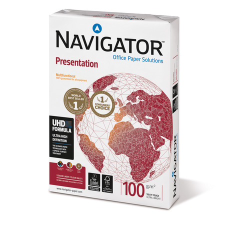 Carta per fotocopie A3 Navigator Office Premium risma da 500 ff 100 g/m2 NPR1000205