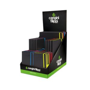 Espositore da banco 26 agende Cangini Filippi Palm Black Color - formati assortiti - EXP/AM