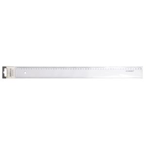 Righello Q-Connect trasparente 50 cm  KF00589