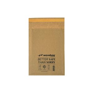 Buste per spedizione imbottite WaveBag CAC70 avana K/7 - 350x470 mm - conf. 100 pz