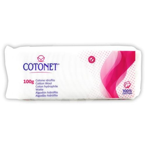 Cotone idrofilo pretagliato 100 g biodermatologicamente testato D8CT-1119