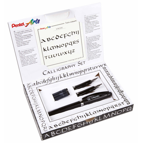 Set Tradio Pentel Calligraphy 6 elementi  TRC1-3N-SET