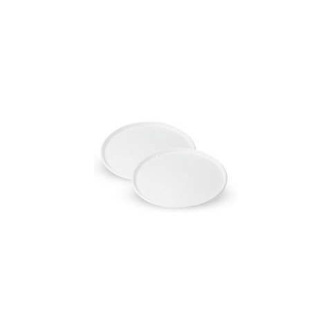 Piatto per pizza in bagassa sbiancata Ferrari Bio conf. 50 pz 320x17 mm FBIO77
