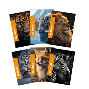 Espositore 294 articoli scolastici assortiti Be More Wild e Baby