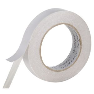 Nastro biadesivo 90 ?m Q-Connect - conf. 6 pezzi - 25 mm x 33 m KF02221