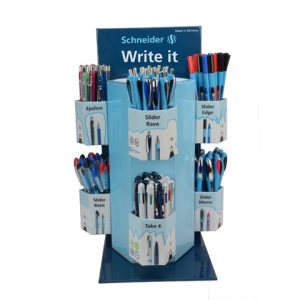 Espositore 146 articoli Schneider Write It assortiti P399000
