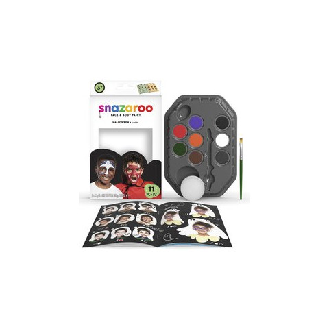 Set per il trucco Snazaroo in colori assortiti Halloween 1180139