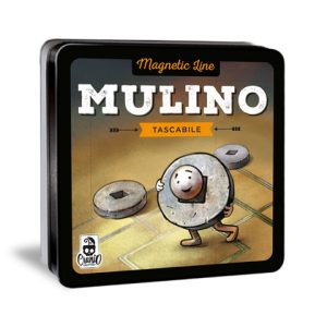 Gioco tascabile Cranio Creations Magnetic Line ? Mulino età 6+ 2 giocatori - CC356