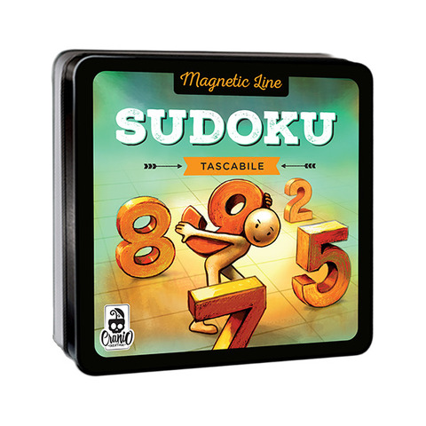 Gioco tascabile Cranio Creations Magnetic Line ? Sudoku età 8+ 1 giocatore - CC580