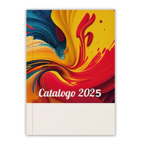 Catalogo Office 2025 - copertina Tavolozza colorata - CAL2501