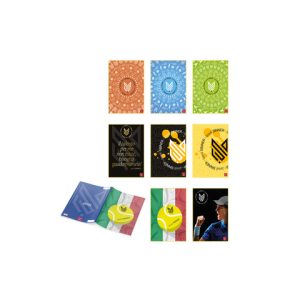 Maxi quaderno Pigna Jannik Sinner A4 - 20+1 ff carta 80 g/m² - 8 soggetti assortiti - 1R - 02334711R