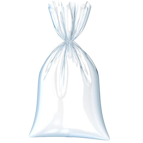 Buste trasparenti polietilene Viva - contatto alimentare - 350x450 mm - sp. 35 ? - conf. 100 pezzi - 3845