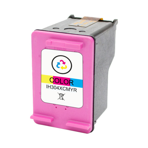 Cartuccia Aster rigenerata HP 304XL Tricolore - N9K07AE ciano/magenta/giallo - IH304XCMYR