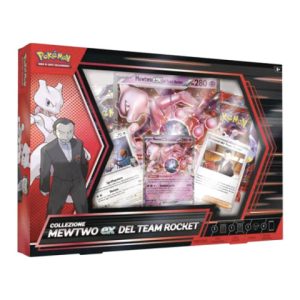 Set Pokémon - MewTwo EX del Team Rocket 4 buste + 3 carte olografiche - PK10440-I
